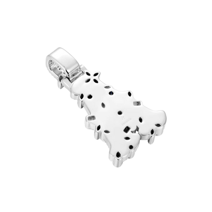 Custom Colored Bosox Font Pendant