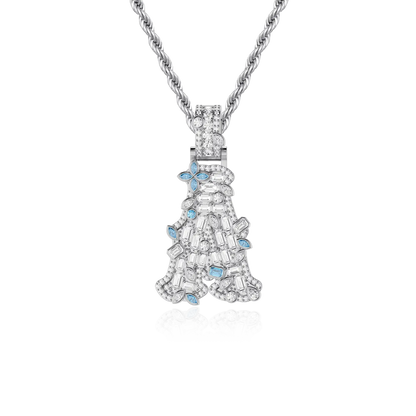 Custom Colored Bosox Font Pendant