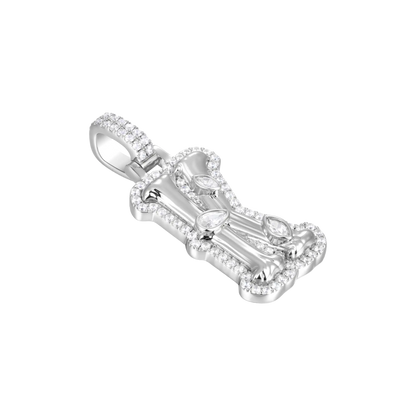 Custom Bone Font Pendant