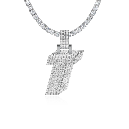 Custom 3D University Logo Pendant