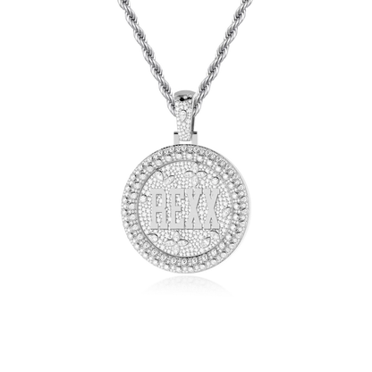 Custom Rotating Disc Pendant-38mm