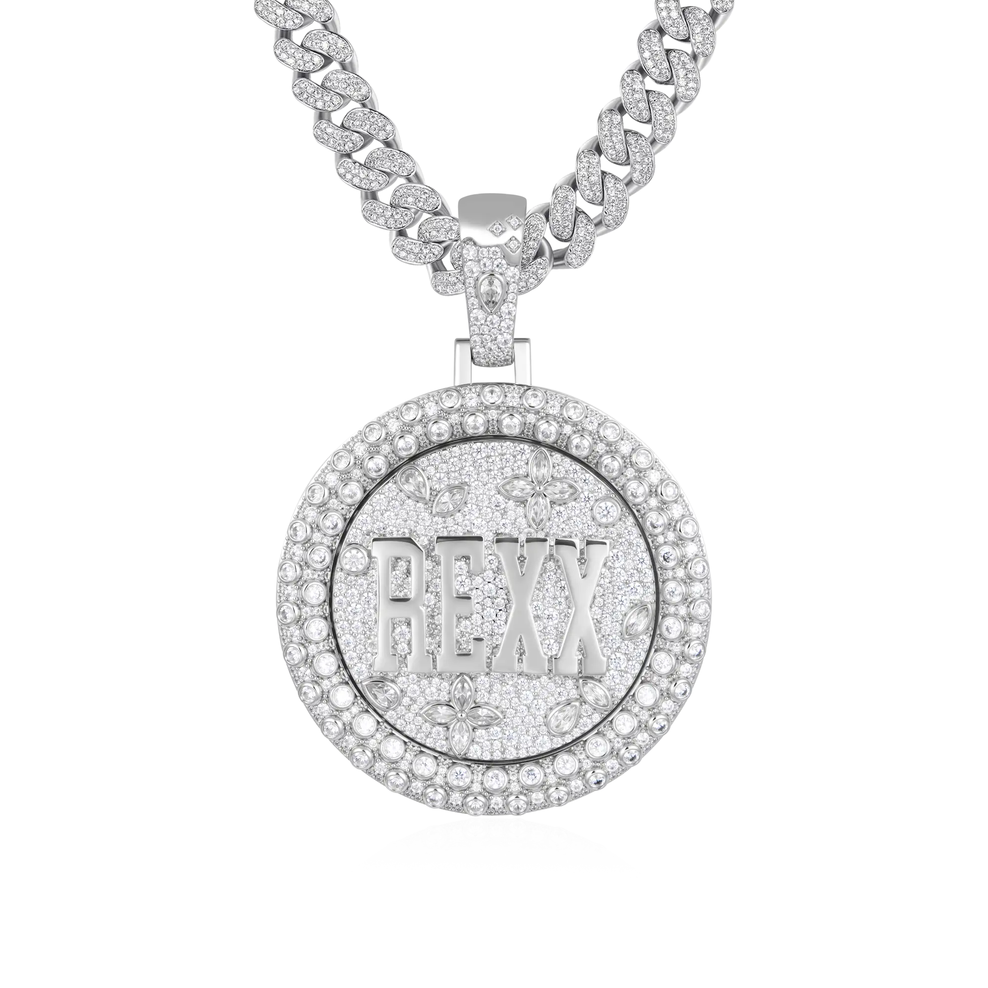 Custom Rotating Disc Pendant - 51mm