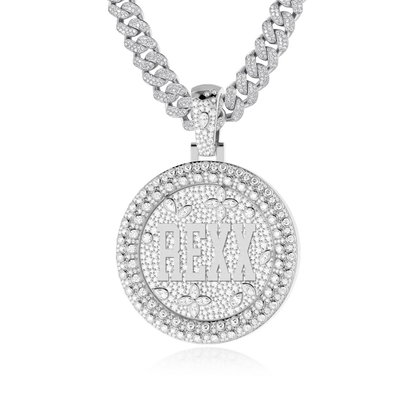 Custom Rotating Disc Pendant-51mm