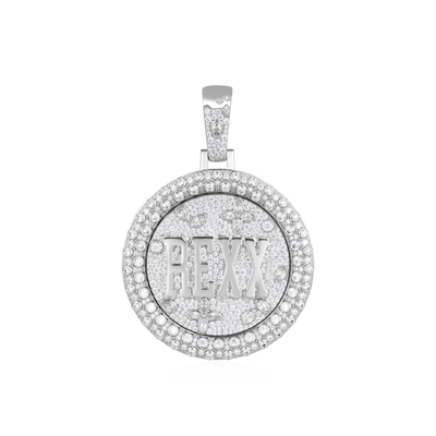 Custom Rotating Disc Pendant - 51mm