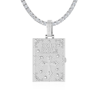 Custom Ice Bible Photo Pendant - 51mm