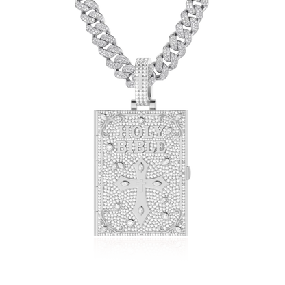 Custom Ice Bible Photo Pendant - 51mm