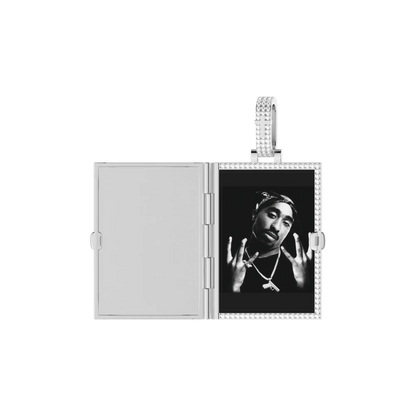 Custom Ice Bible Photo Pendant - 51mm