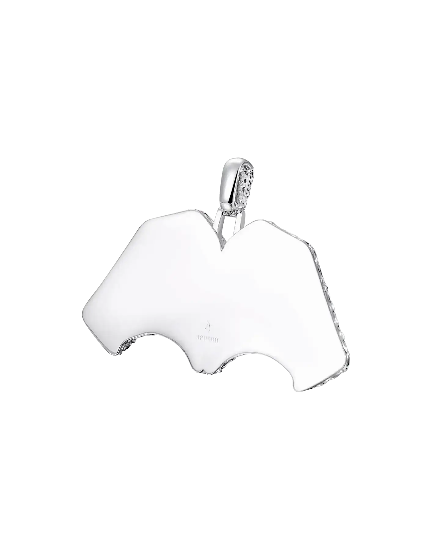 Heart-Shaped Intricate Cut Inlay Pendant