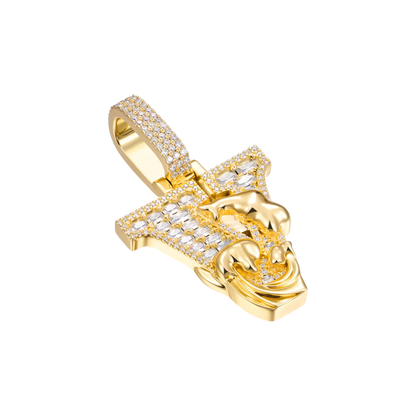 Custom Wave Font Pendant