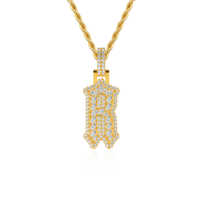 Custom Shaped Gothic Pendant - 30mm