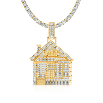 Custom House Photo Pendant