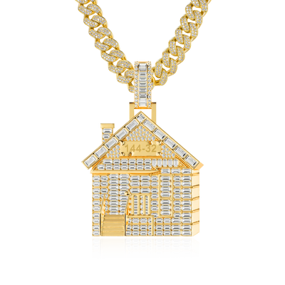 Custom House Photo Pendant
