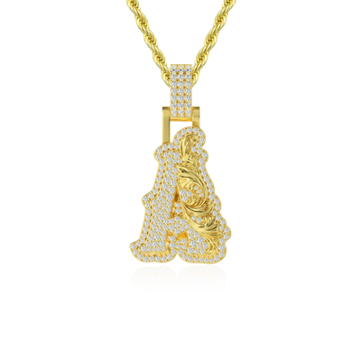 Custom Scroll Script Pendant