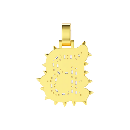 Custom Willow Nail Font Pendant