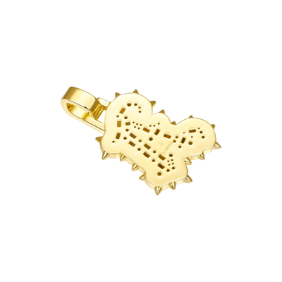 Custom Willow Studded Font Pendant