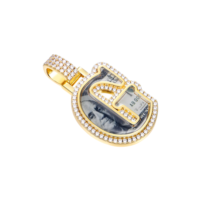 Custom Photo Font Pendant