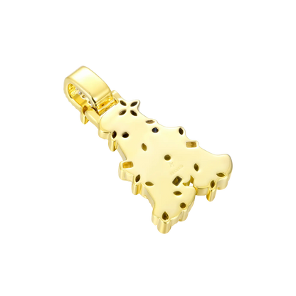 Custom Colored Bosox Font Pendant