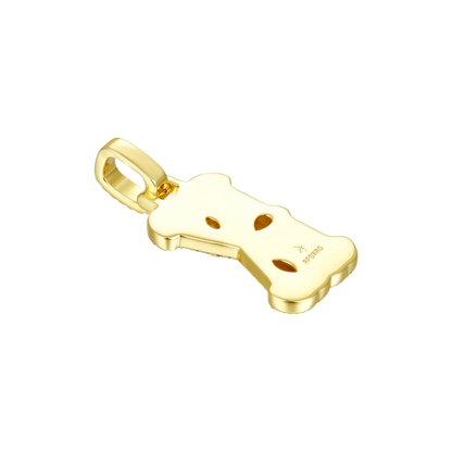 Custom Bone Font Pendant