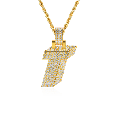 Custom 3D University Logo Pendant