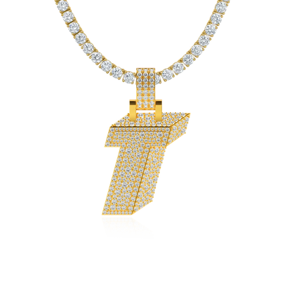 Custom 3D University Logo Pendant