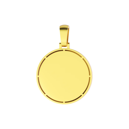 Custom Rotating Disc Pendant-38mm
