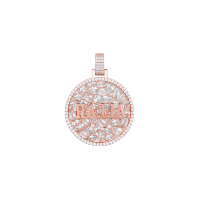 Custom Engraved Name Badge Pendant