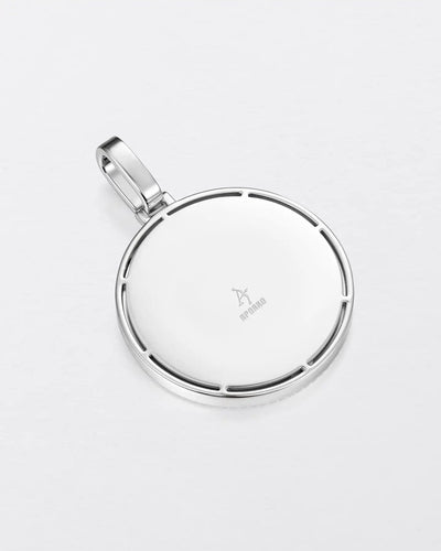 Custom Engraved Name Badge Pendant - 51mm