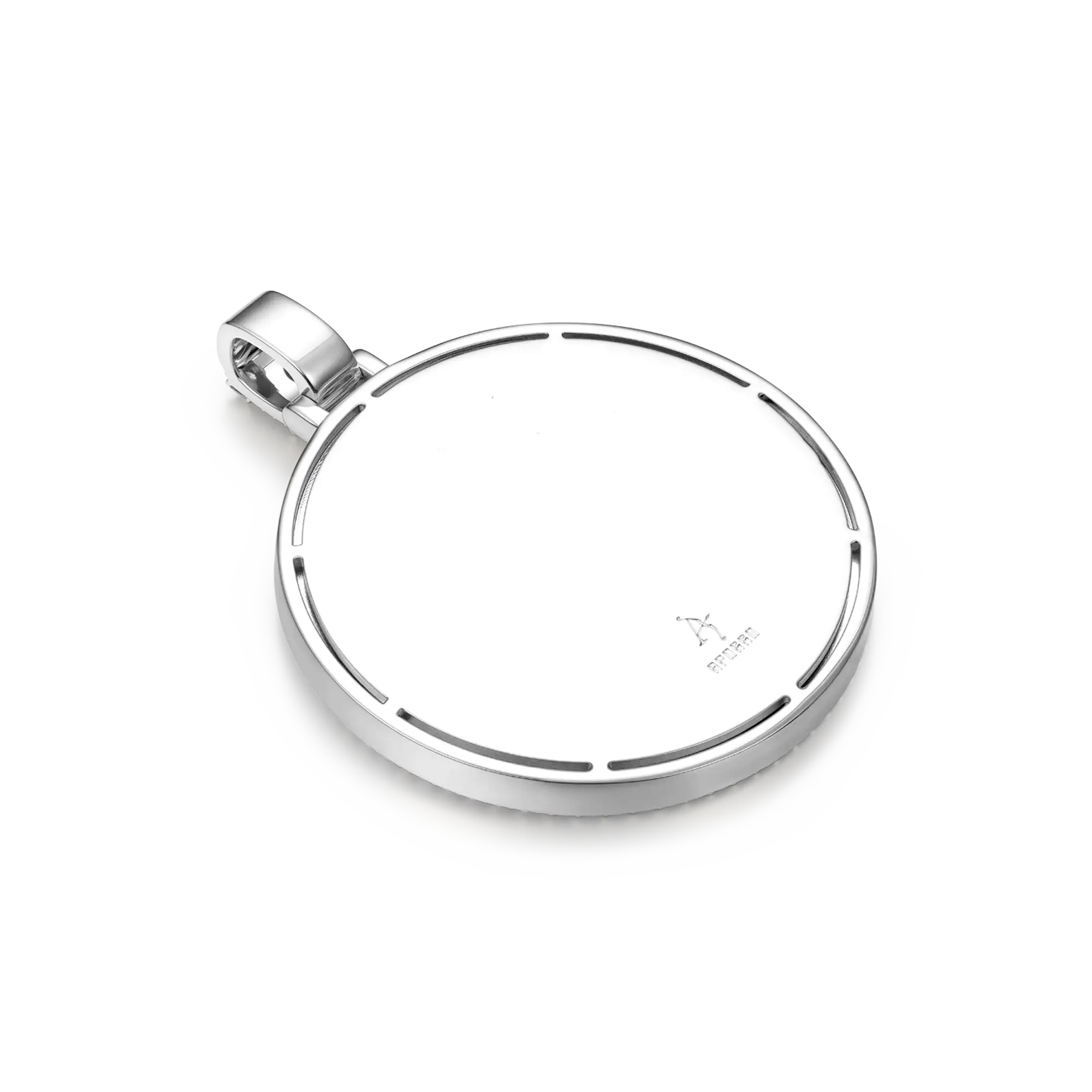 Custom Mosaic Name Medallion Pendant - 51mm