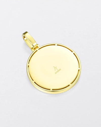 Custom Engraved Name Badge Pendant - 51mm