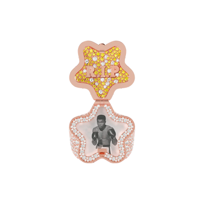 Custom “Star” Flip Photo Ring