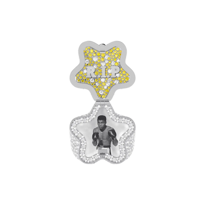 Custom “Star” Flip Photo Ring