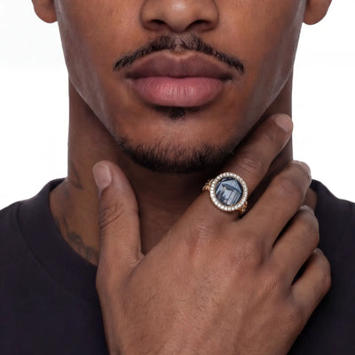 Custom G-Link Photo Ring
