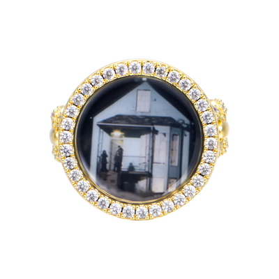 Custom G-Link Photo Ring