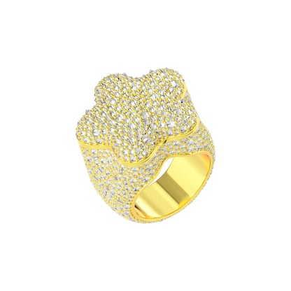 Custom “Star” Flip Photo Ring