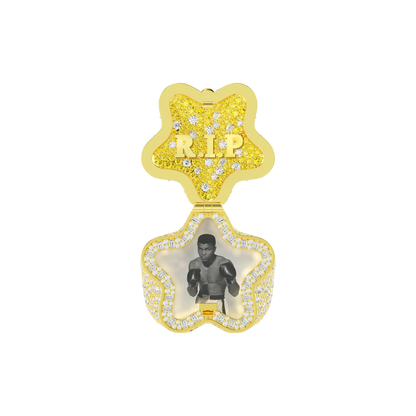 Custom “Star” Flip Photo Ring