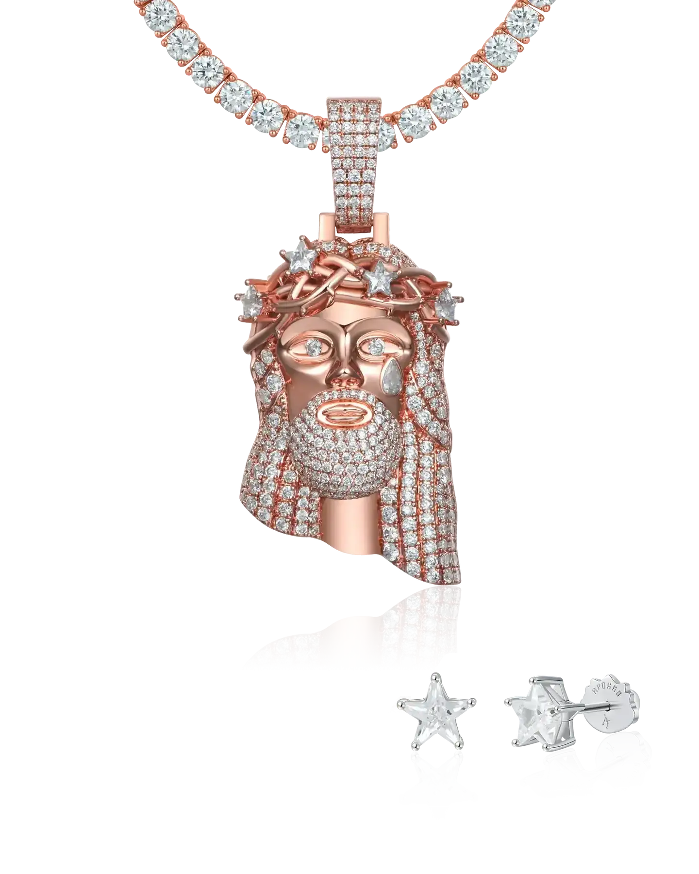 Stellar Devotion Pendant & Earrings Set