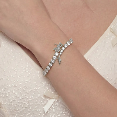 WONG Dragon Tennis Bracelet - 5mm