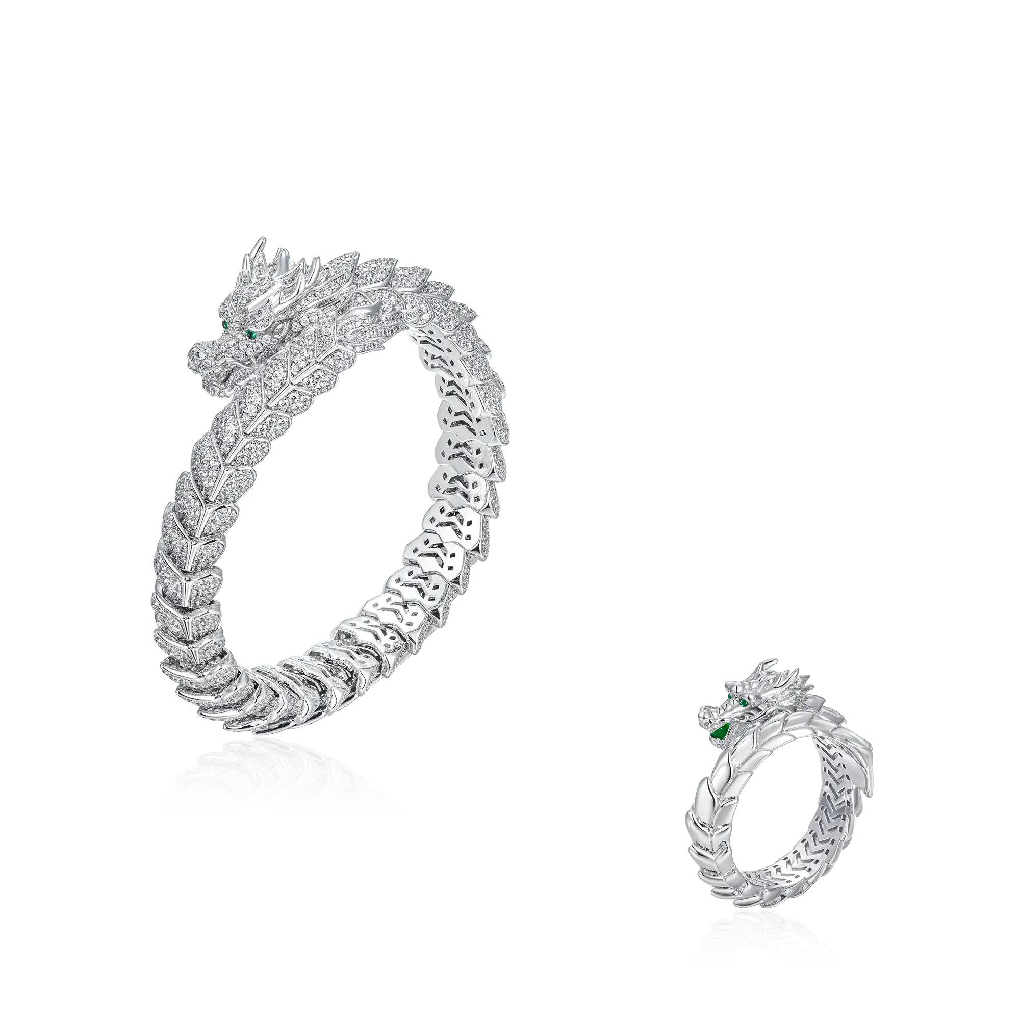 WONG Ⅱ Dragon Ridge Hand Bracelet & Ring Set