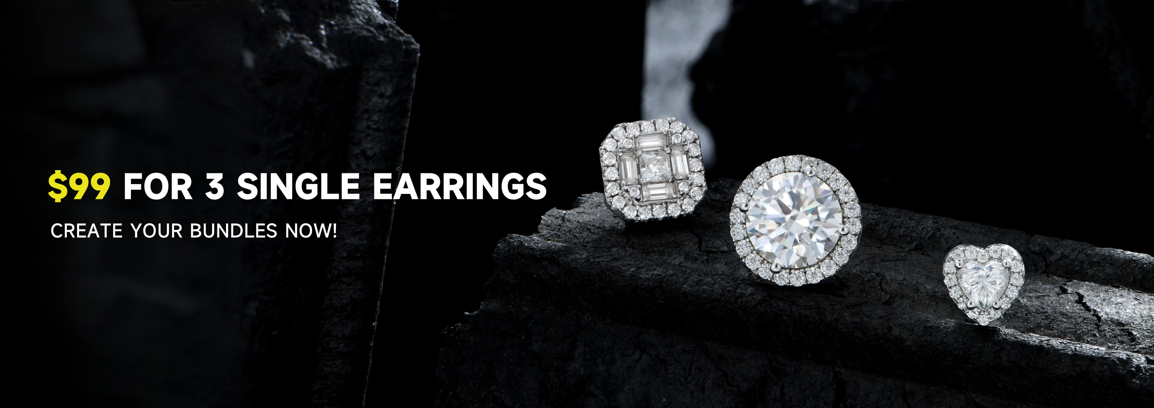 $99 for 3 Single Earrings Bundle – APORRO