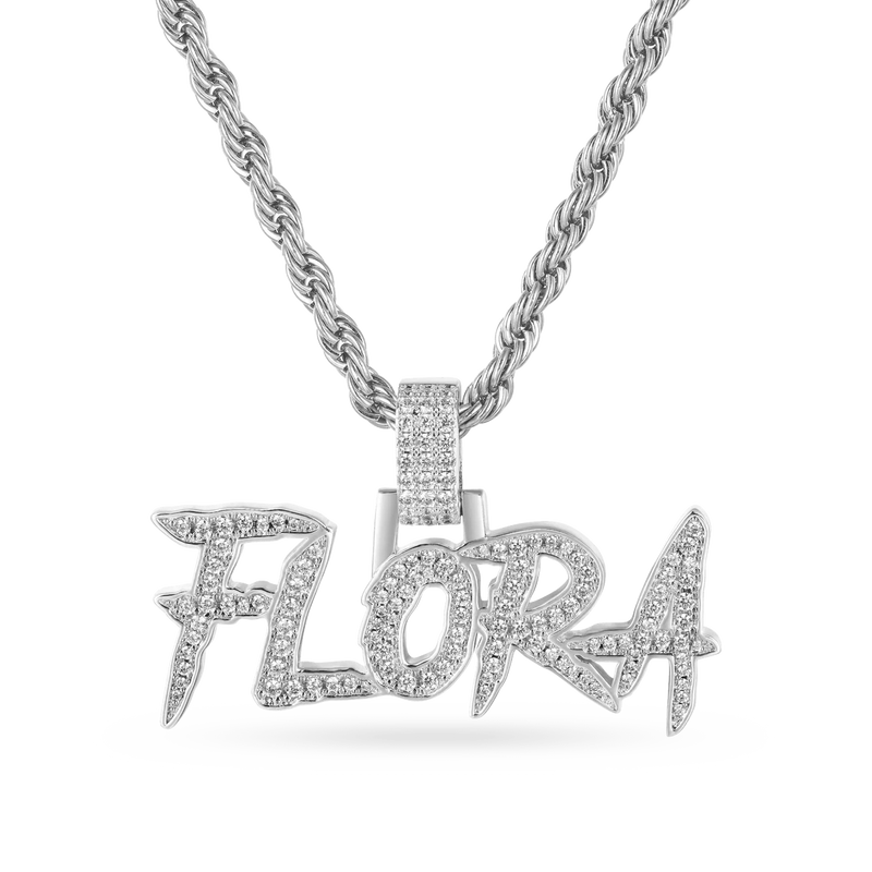 Custom Coke Boys Font Pendant