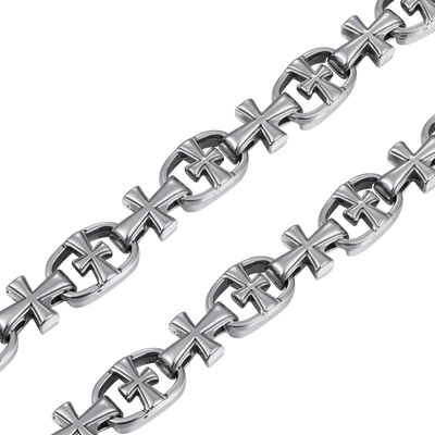 21" Crusader Link Chain & Wallet Chain - 12mm