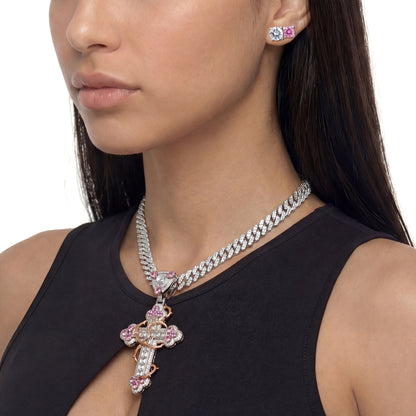 Thorned Romance Pendant & Earrings Set