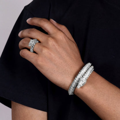 WONG Ⅱ Dragon Ridge Hand Bracelet & Ring Set