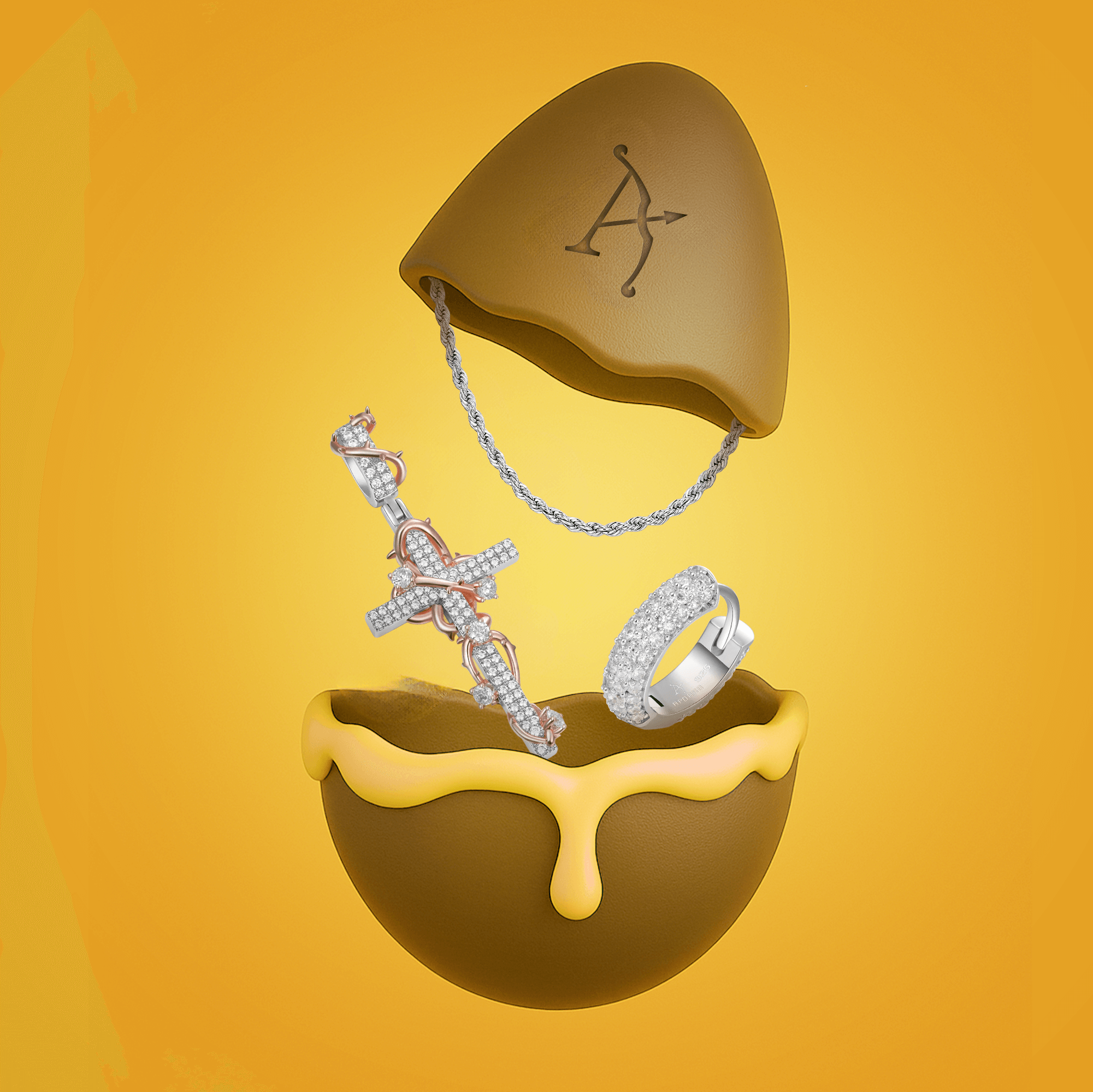 Mystery Box 3 - 1 Chain & 1 Pendant & 1 Pair of Earrings