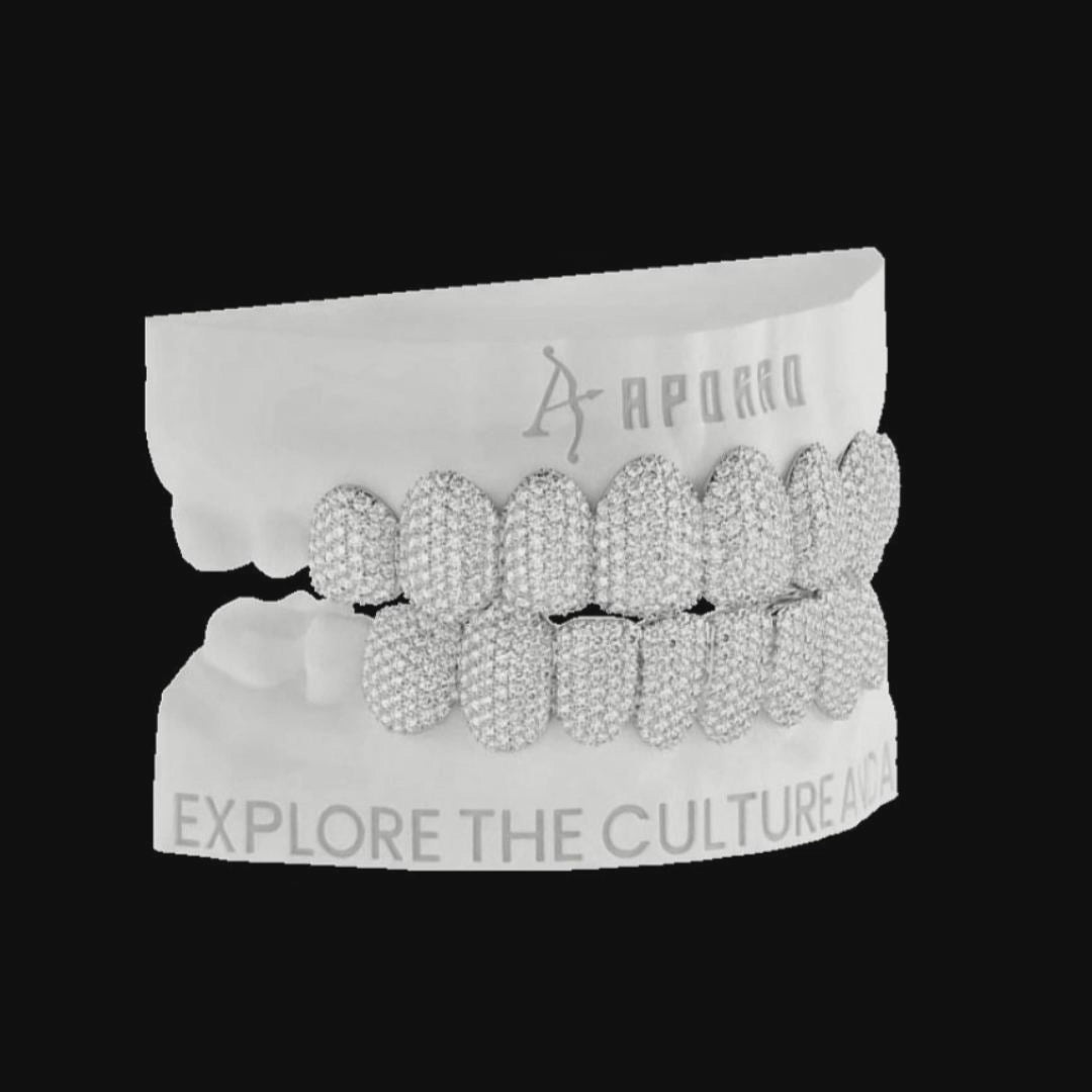 Custom Sparkling Honeycomb Grillz