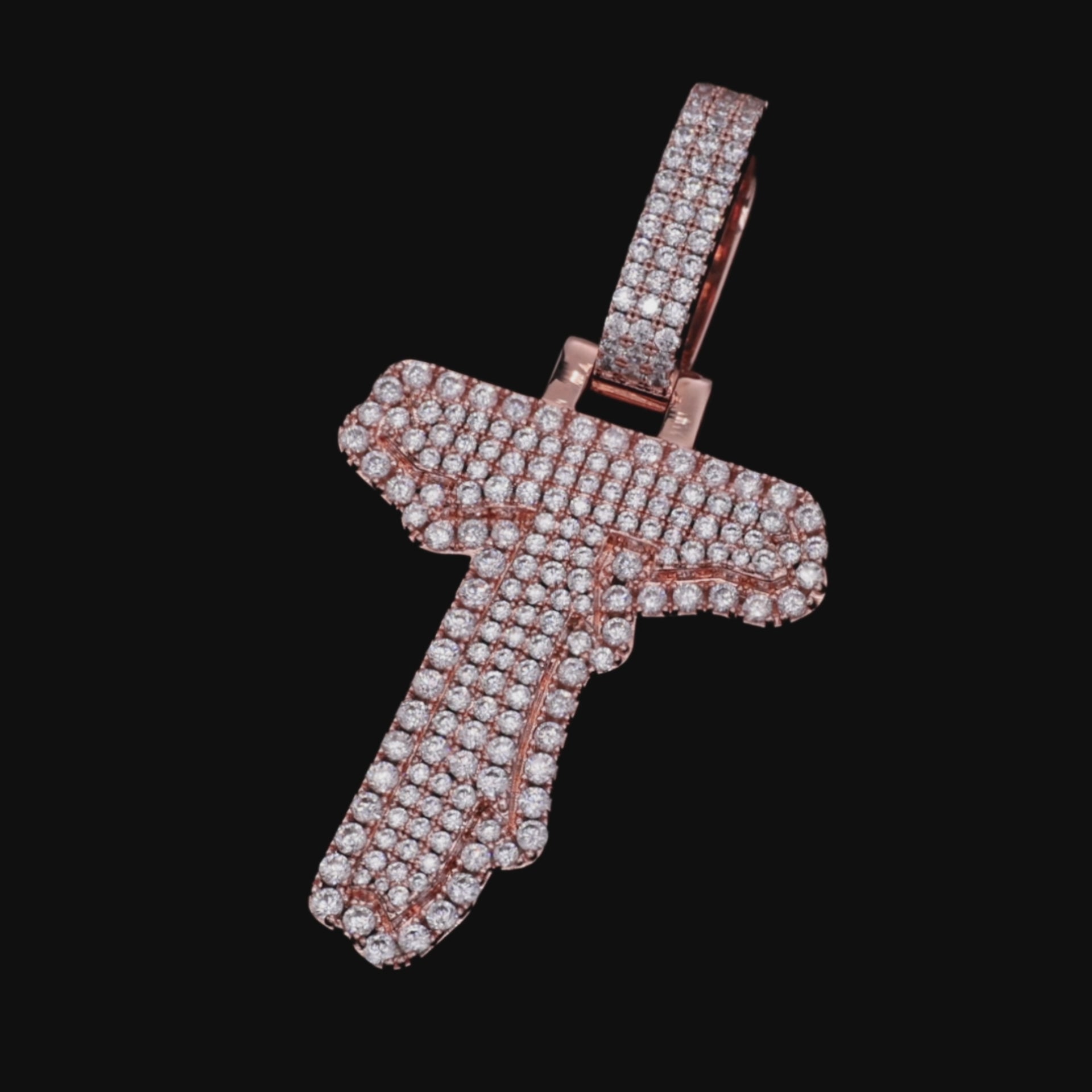 Custom Thorns Font Pendant