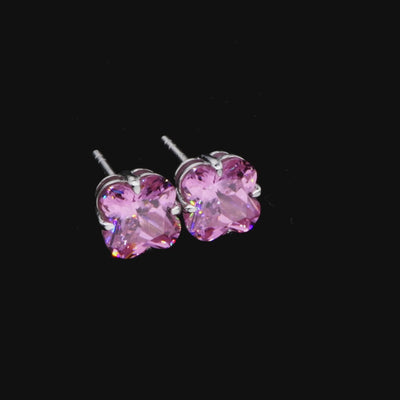 Blossom Cut Stud Earrings - Single