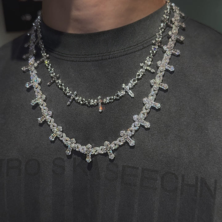 Cross Of Thorns Infinity Chain - 8mm