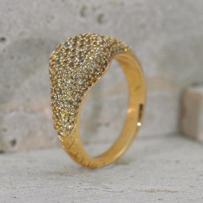 Gold Frost Seal Ring