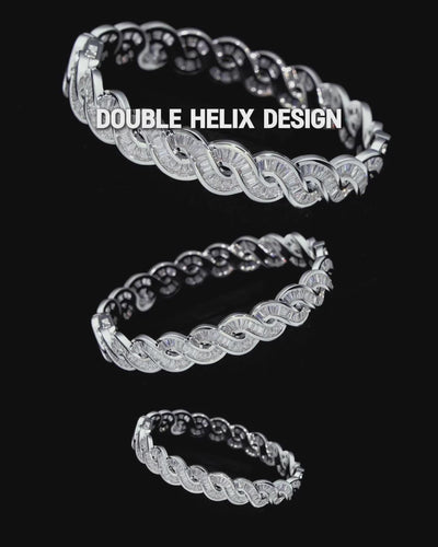 Moissanite APORRO DNA Bracelet - 12mm
